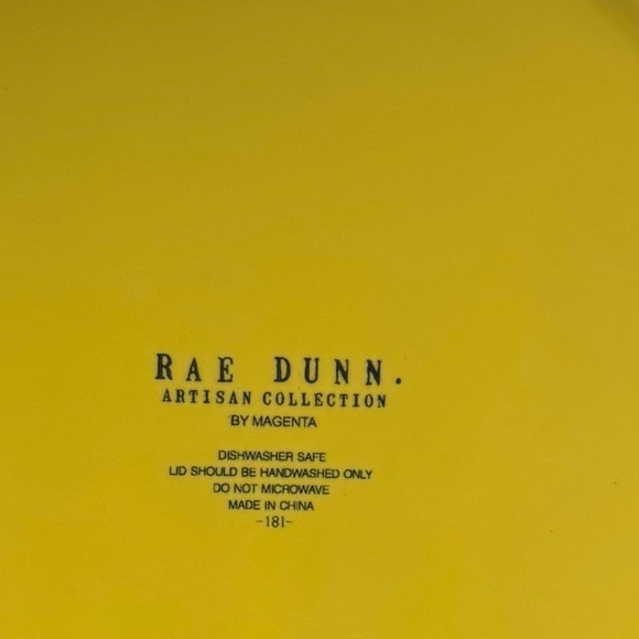 Rae Dunn Yellow MAMA CHICK’S KITCHEN RARE! HTF - Picture 2 of 3